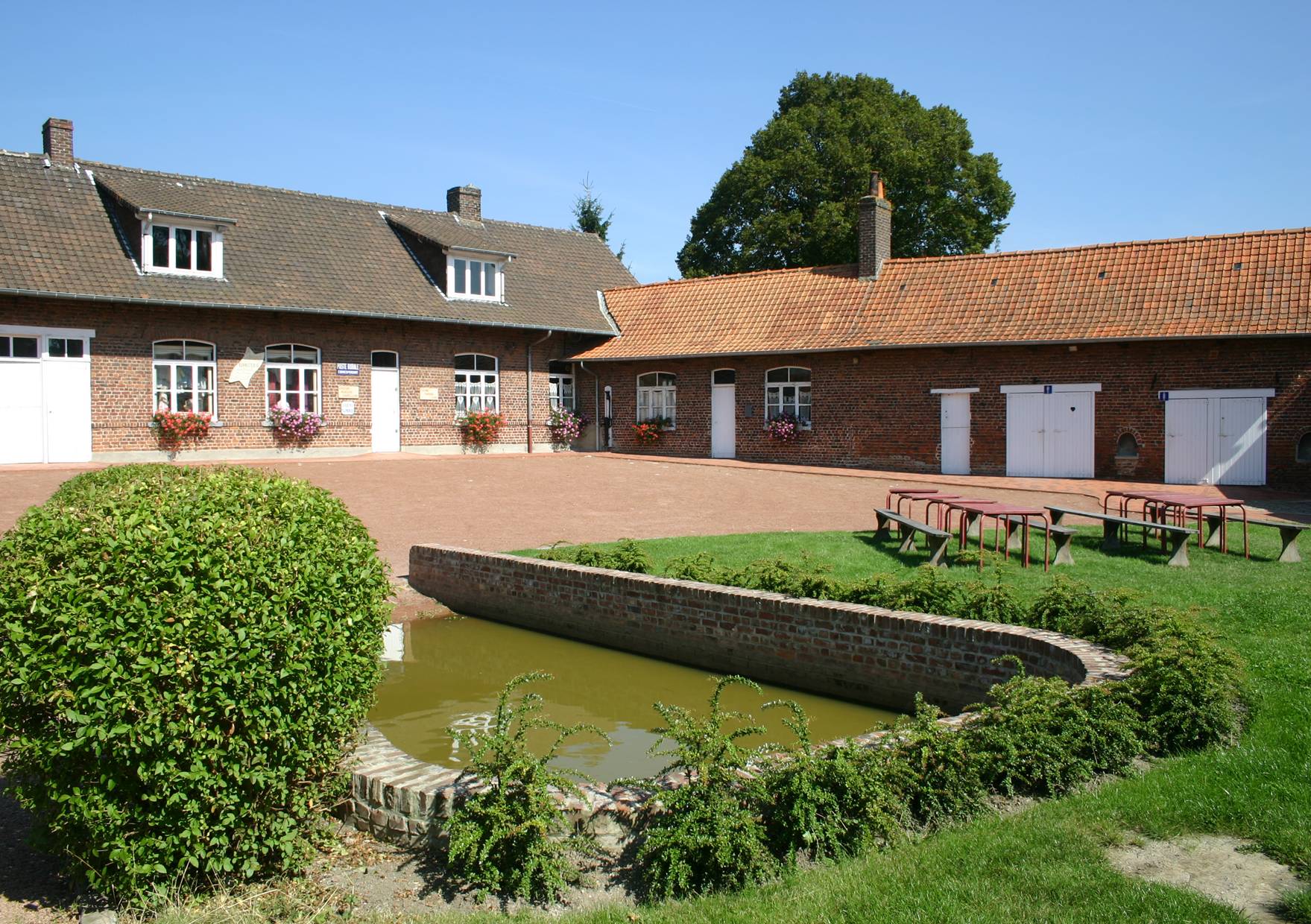 Vue extérieure Musée de la vie rurale de steenwerck